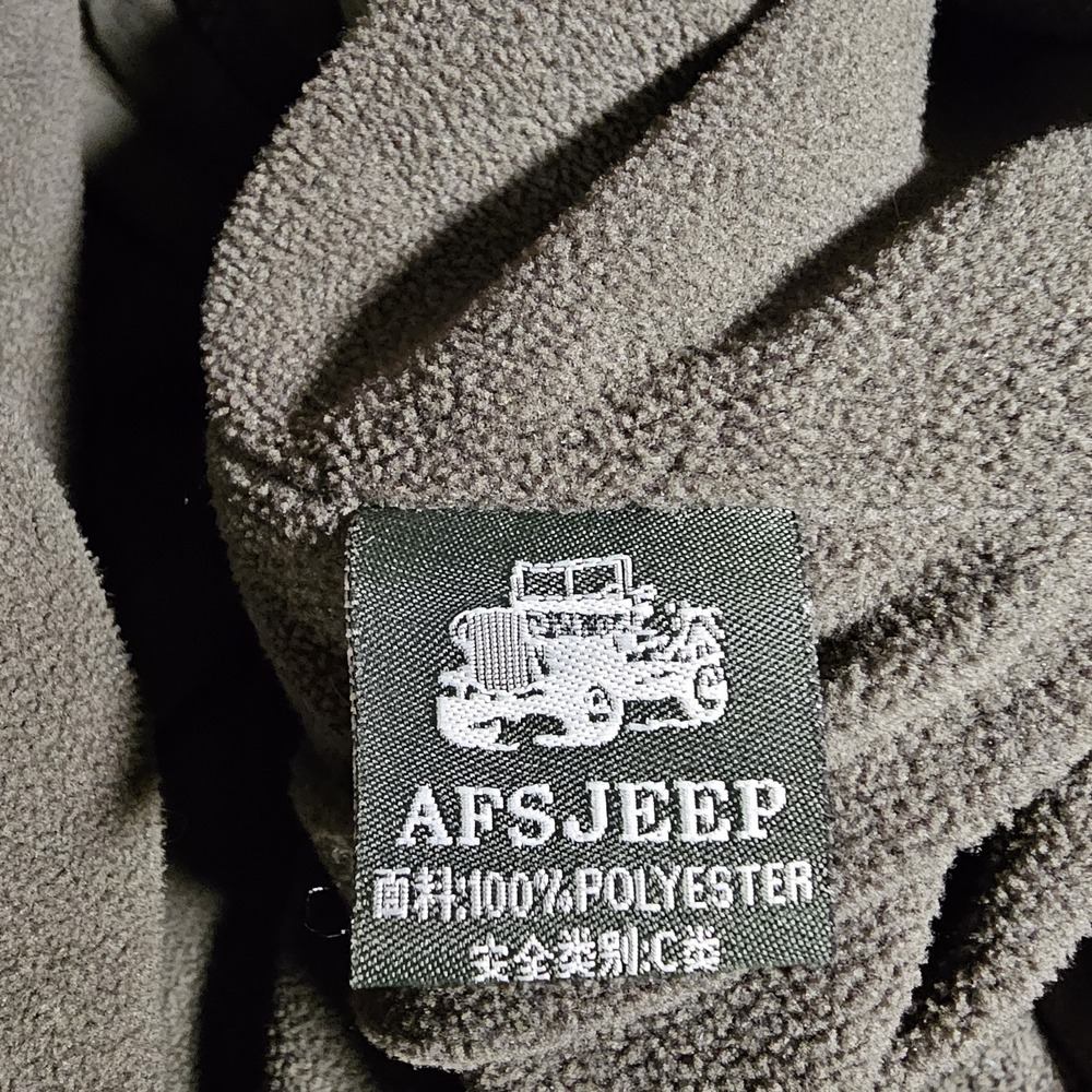 AFS Jeep Hooded & Lined Men Military Jacket Windproof  Size XXL removable Hoodie - Picture 10 of 10